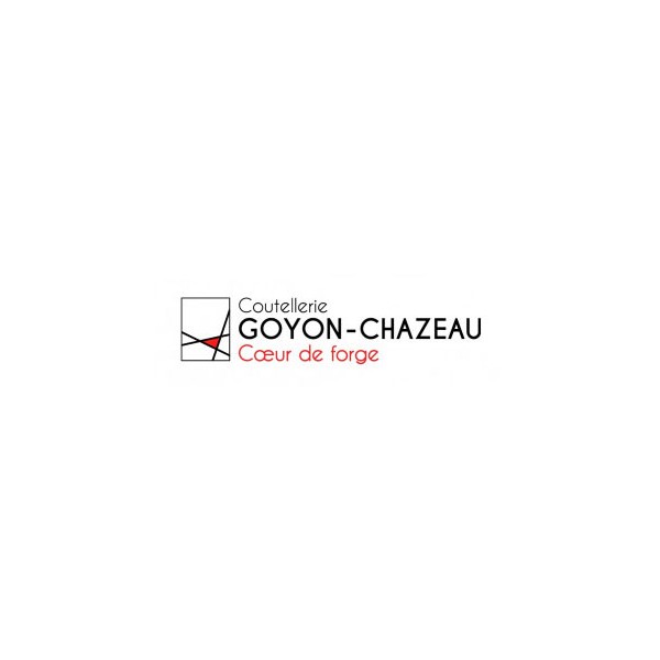 Couteaux de table Goyon-Chazeau - Le P'tit Tradi - manche Olivier, lame inox 14C28N, 10 cm