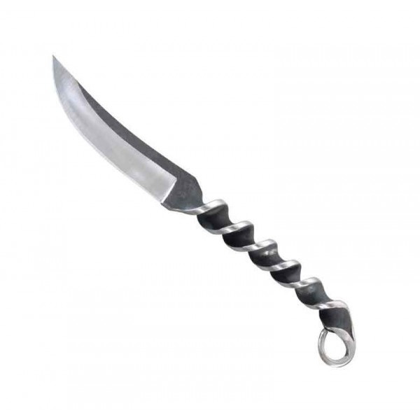 Couteau de ceinture avec manche en cuir