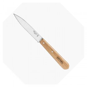 Couteau d'office Opinel Parallèle n°126 lame 8cm manche hêtre