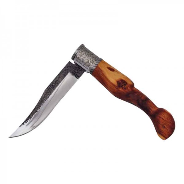 Couteau Larzac Tradition Custom | Loupe de cade | brut de forge