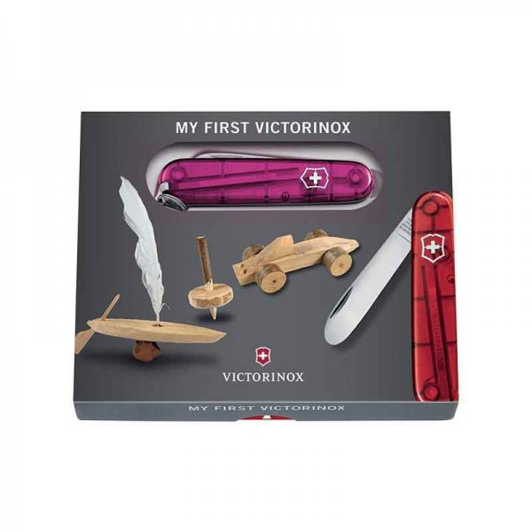 My First Victorinox - Mon premier Victorinox - manche rose avec scie