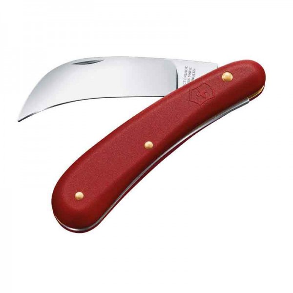 Serpette Victorinox rouge | lame large inox